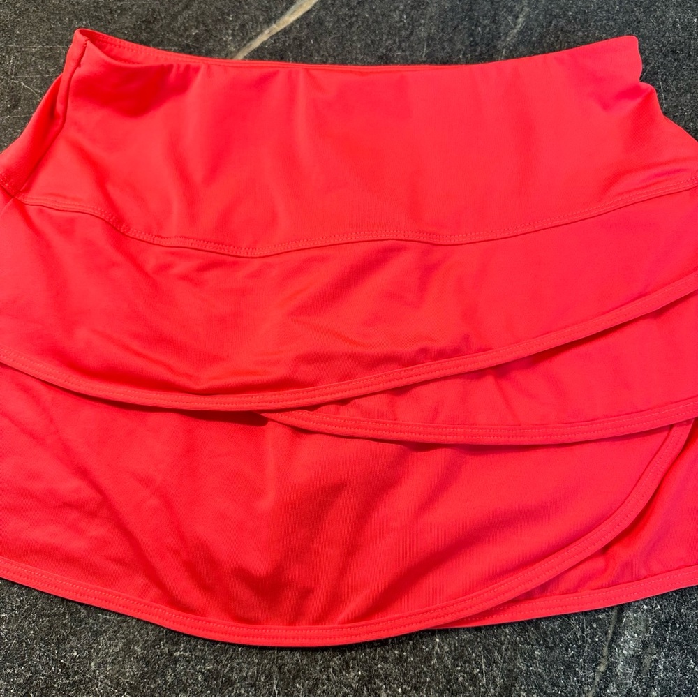 Lucky in Love tennis Red Layered Skort - Picture 2 of 5